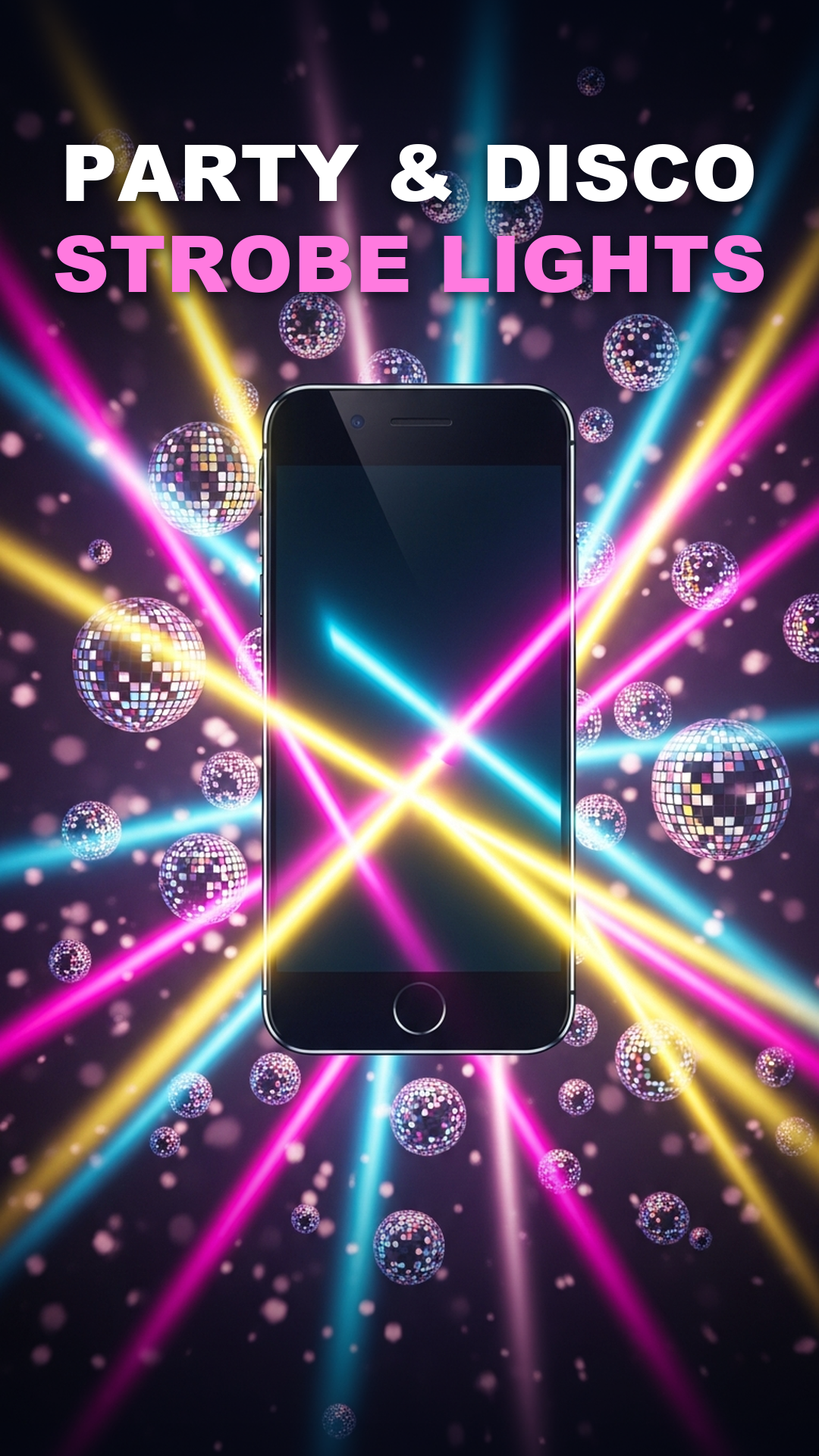 Party and disco strobe lights
